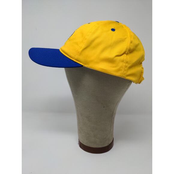 VTG Napa 75th Anniversary 2000 Y2K Strapback Hat Embroidered Yellow SEE DESC - Picture 5 of 13